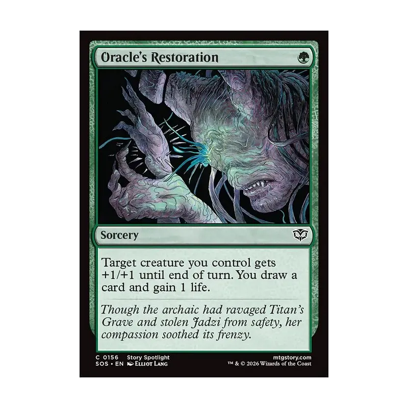 Oracle's Restoration - Secrets of Strixhaven (Near Mint)