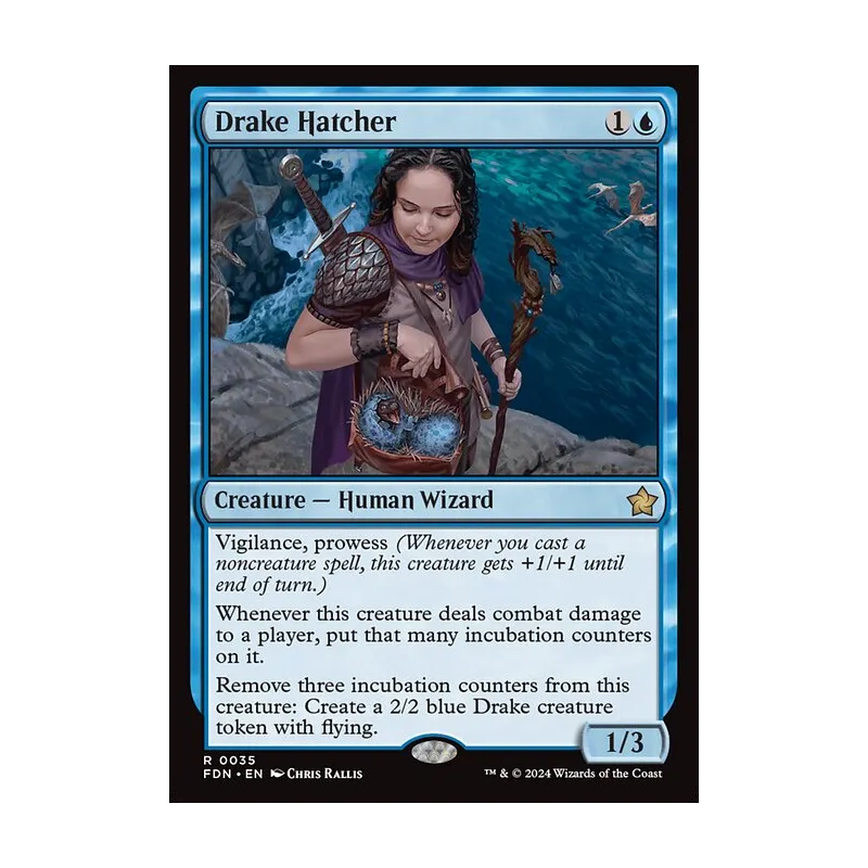 Drake Hatcher - Foundations (Foil Near Mint)