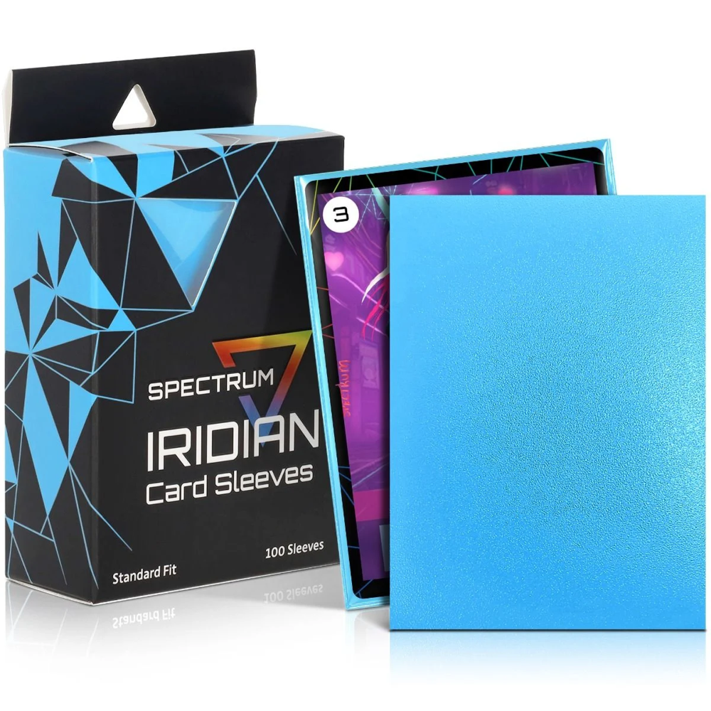 Spectrum: Iridian Matte Sleeves - Sky Blue (100) (Preorder)