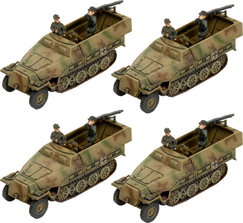 Flames of War: WW2 - Gun Platoon / Mortar Section Flames of War: WW2 - Gun Platoon / Mortar Section