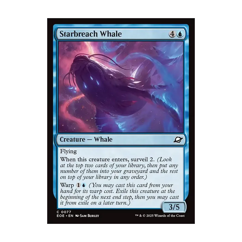 Starbreach Whale - Edge of Eternities (Near Mint)