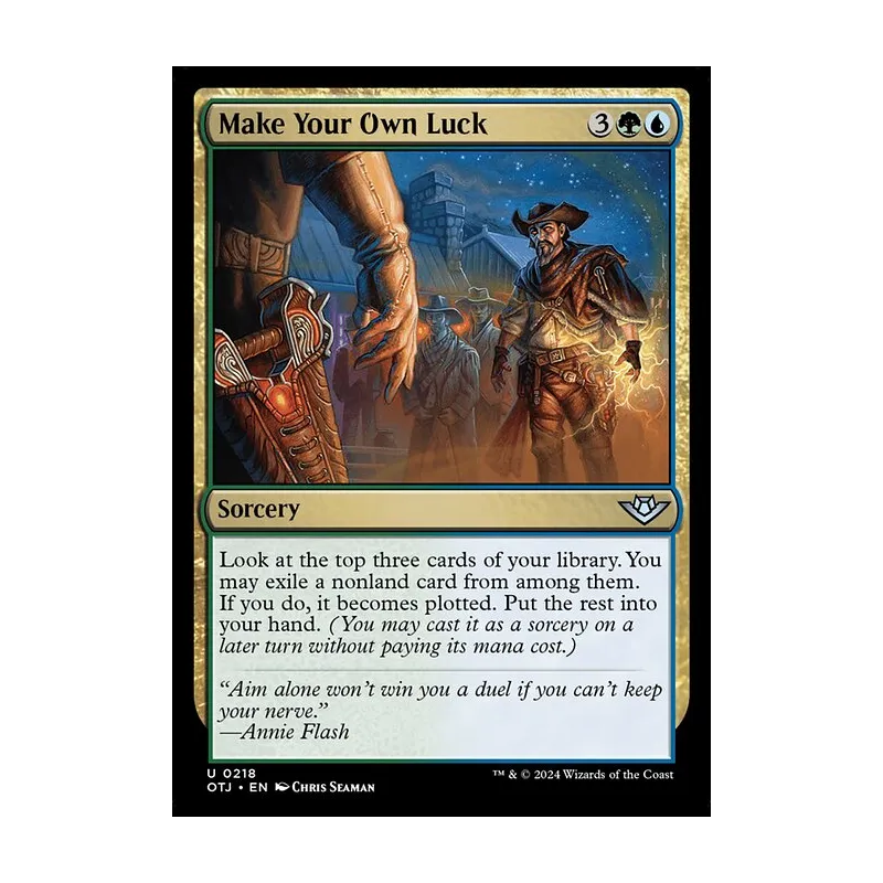 Make Your Own Luck - Outlaws of Thunder Junction (Near Mint)