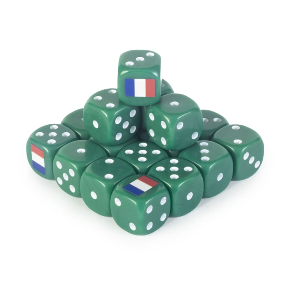 Flames of War WW2: French - Early War Dice (20) (New Arrival)