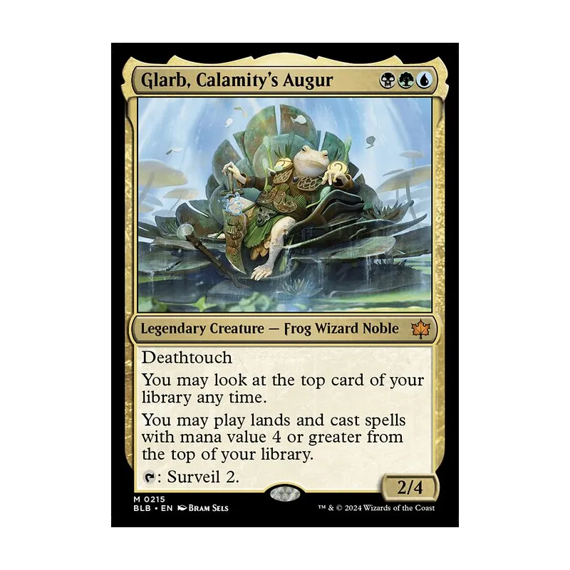 Glarb, Calamity's Augur - Bloomburrow (Near Mint)