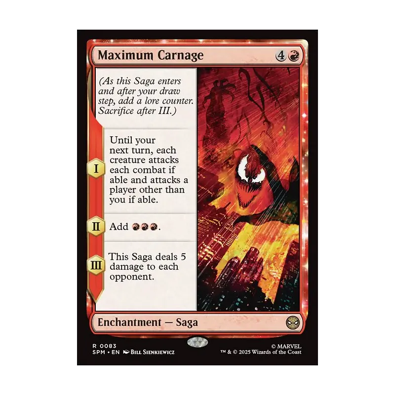 Maximum Carnage - Marvel's Spider-Man (Near Mint)