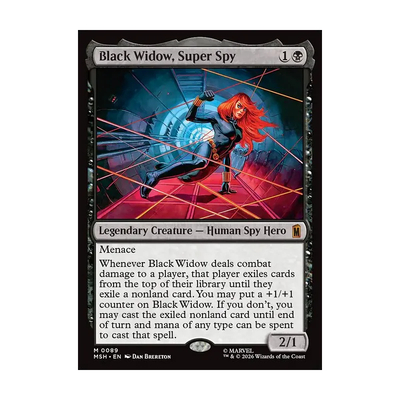 Black Widow, Super Spy - Marvel Super Heroes (Near Mint)