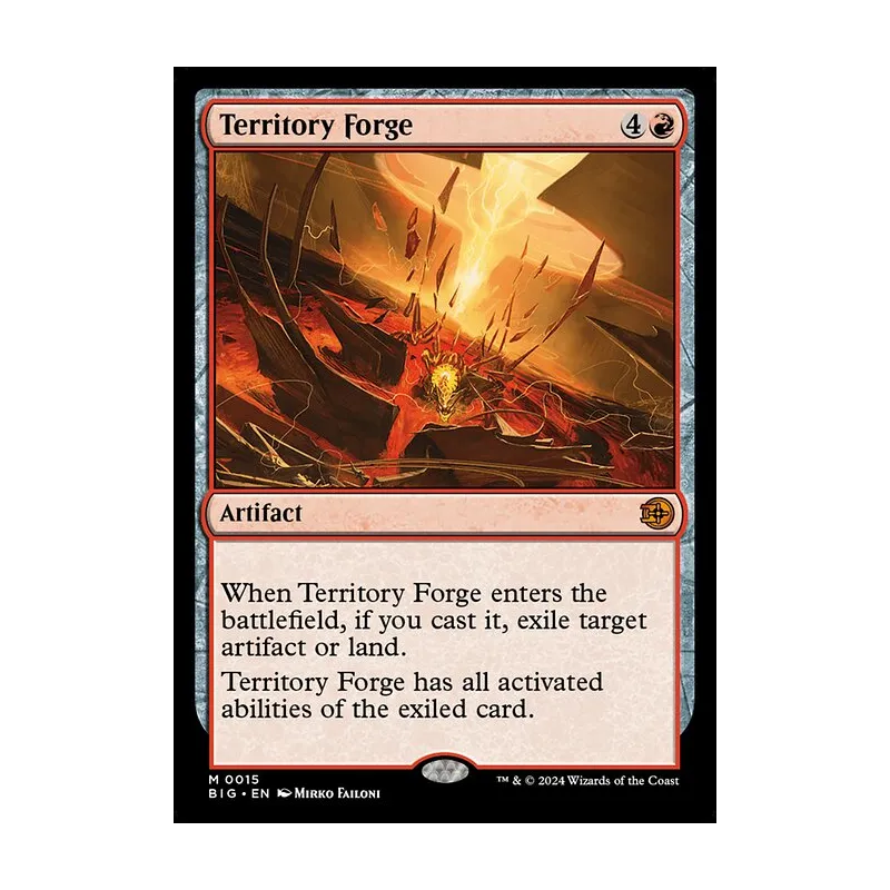Territory Forge - The Big Score (Near Mint)