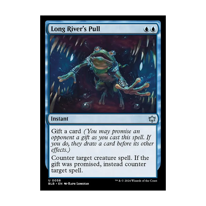 Long River's Pull - Bloomburrow (Near Mint)