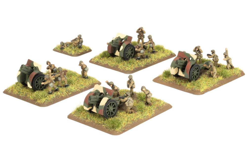Flames of War WW2: Polish - 100mm Artillery Battery (New Arrival)
