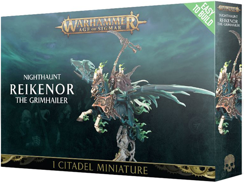 Warhammer Age of Sigmar: Nighthaunt - Easy to Build Reikenor, the Grimhailer