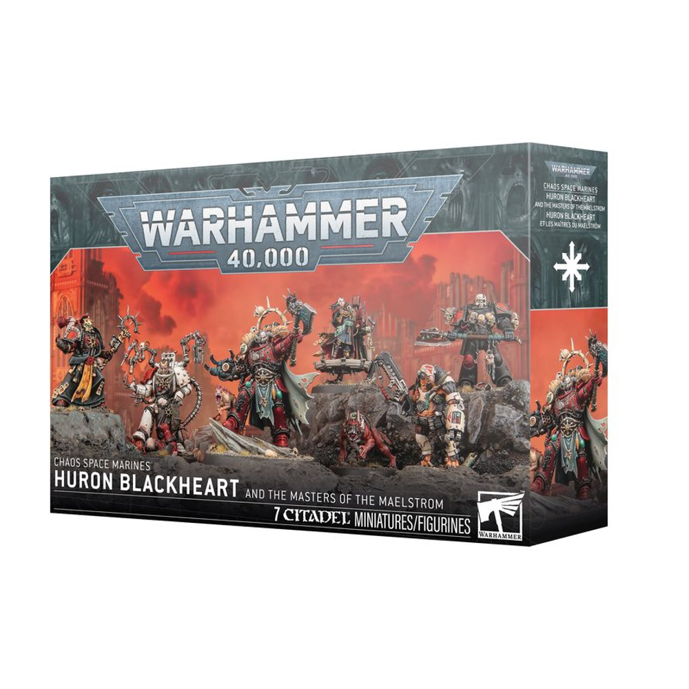 Warhammer 40K: Chaos Space Marines - Huron Blackheart & the Masters of the Maelstrom (New Arrival)