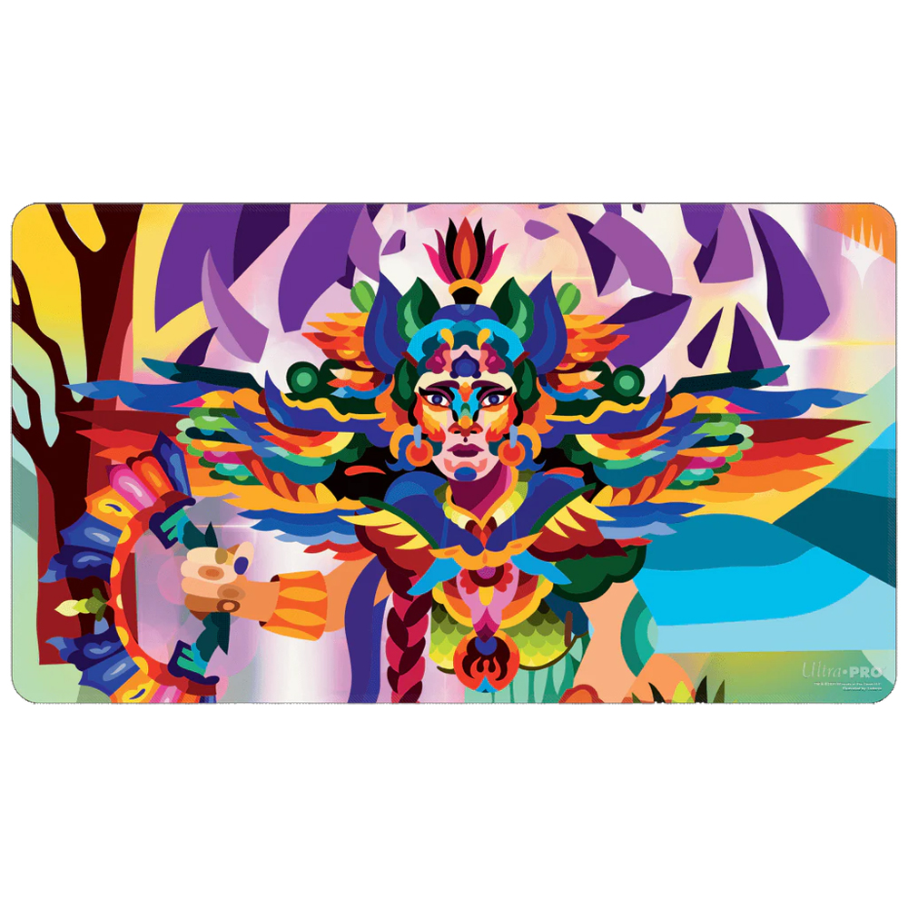 MtG Playmat: The Lost Caverns of Ixalan - Huatli, Poet of Unity