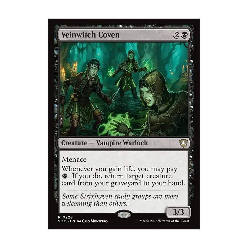 Veinwitch Coven - Secrets of Strixhaven Commander (Near Mint)