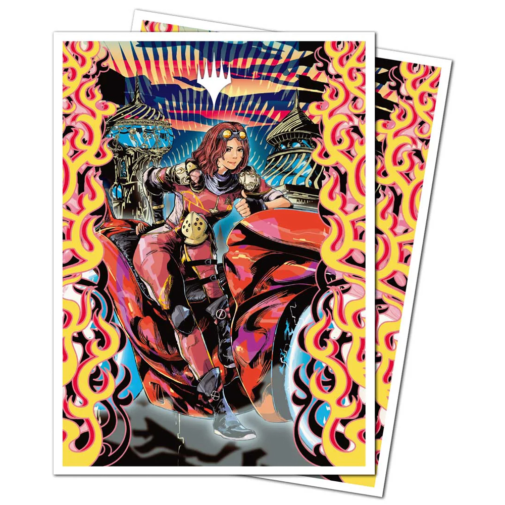 MtG Apex Sleeves: Aetherdrift - Chandra, Spark Hunter (105) (Last Chance)