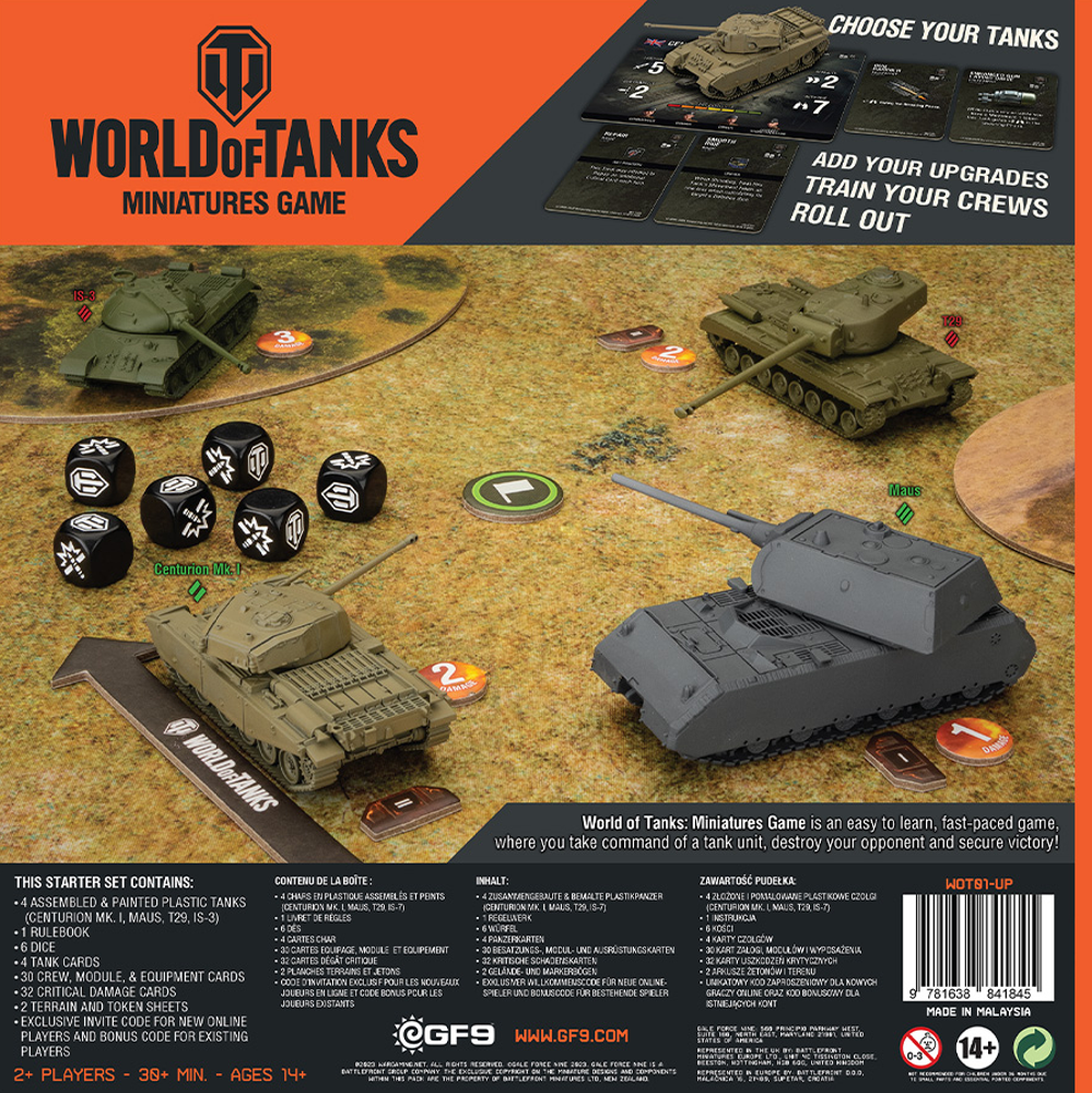 World of Tanks: Starter Set (Maus, T29, IS-3, Centurion)