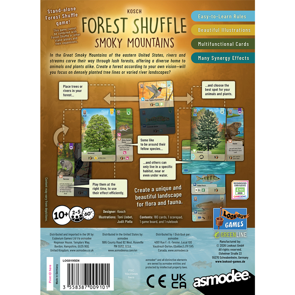 Forest Shuffle: Smoky Mountains (Preorder)