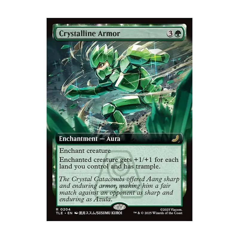 Crystalline Armor (Extended Art) - Avatar: The Last Airbender Eternal (Foil Near Mint)