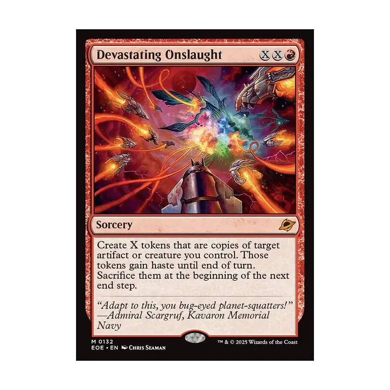Devastating Onslaught - Edge of Eternities (Near Mint)