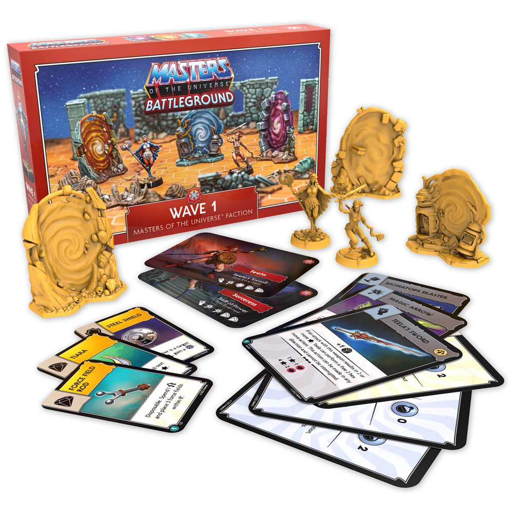 Masters of the Universe: Battleground: Wave 1 - Masters of the Universe Faction (Preorder)