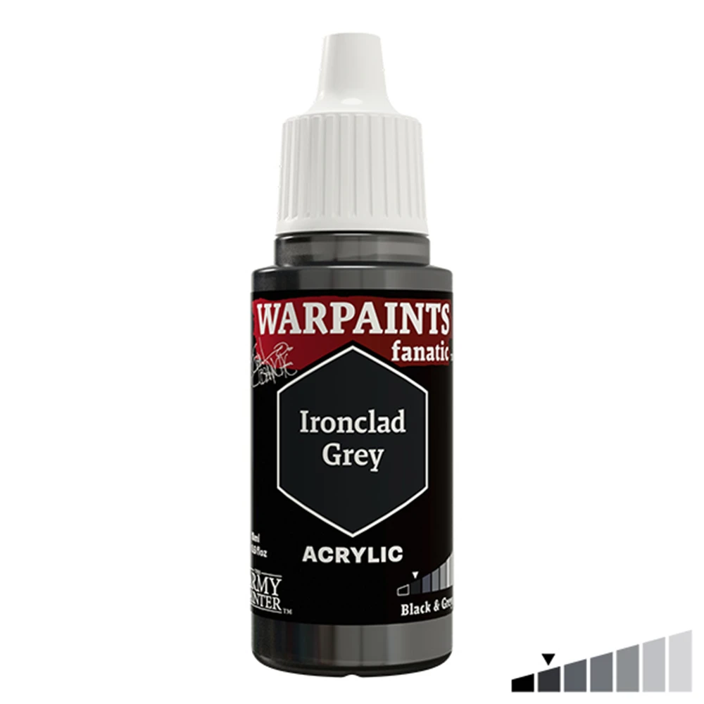 Warpaints Fanatic John Blanche: Ironclad Grey (18ml) (Preorder)