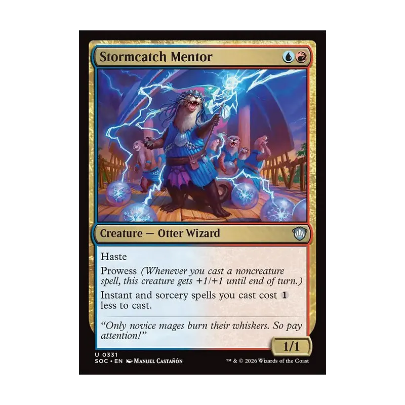 Stormcatch Mentor - Secrets of Strixhaven Commander (Near Mint)