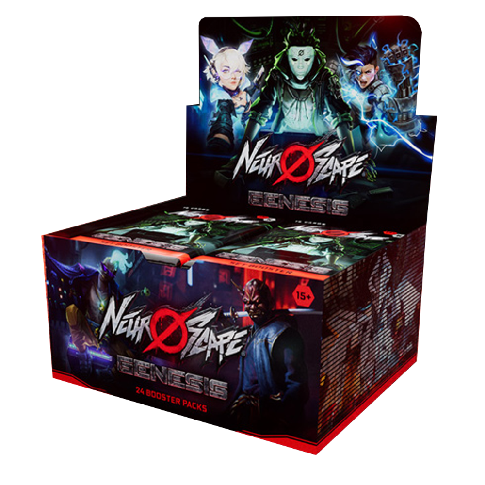 Neuroscape TCG: Genesis (Unlimited Edition) - Booster Box (24) (Preorder)