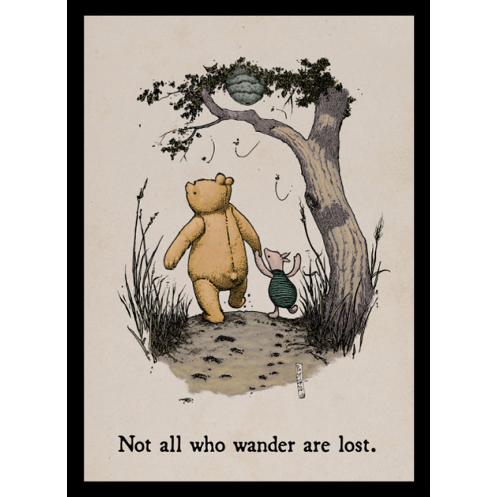 Legion Black Core Sleeves: Not All Who Wander (50)