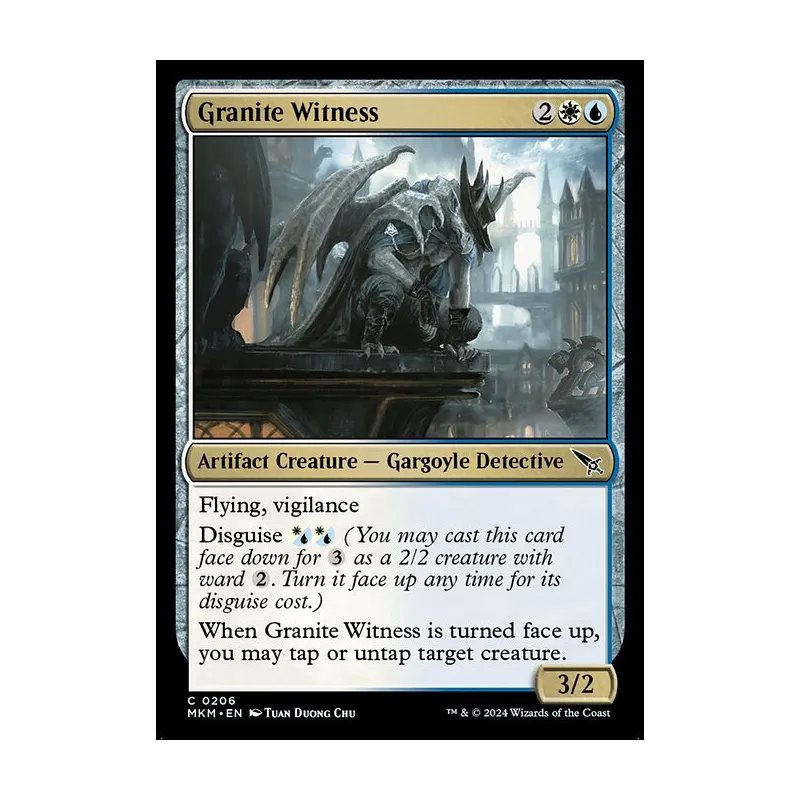 Granite Witness - Murders at Karlov Manor (Near Mint)