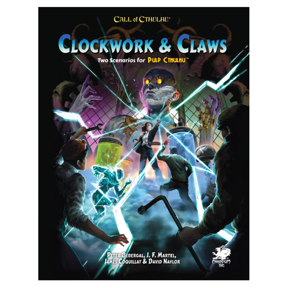 Call of Cthulhu: Pulp Cthulhu- Clockwork & Claws (Preorder)