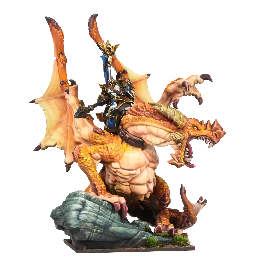 Kings of War: High Paladin on Dragon (Preorder)