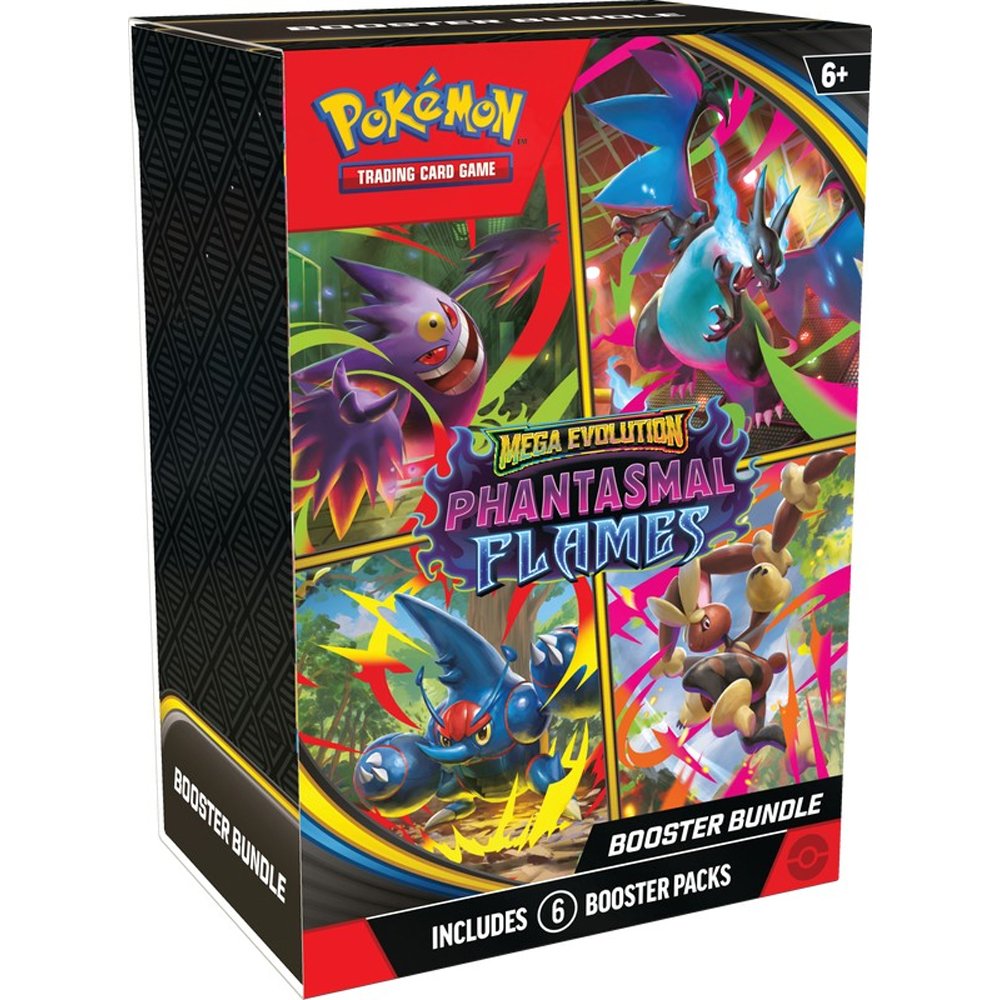 Pokemon TCG: Mega Evolution: Phantasmal Flames - Booster Bundle (Preorder)