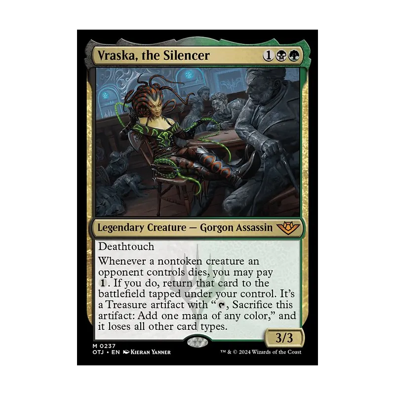 Vraska, the Silencer - Outlaws of Thunder Junction (Near Mint)