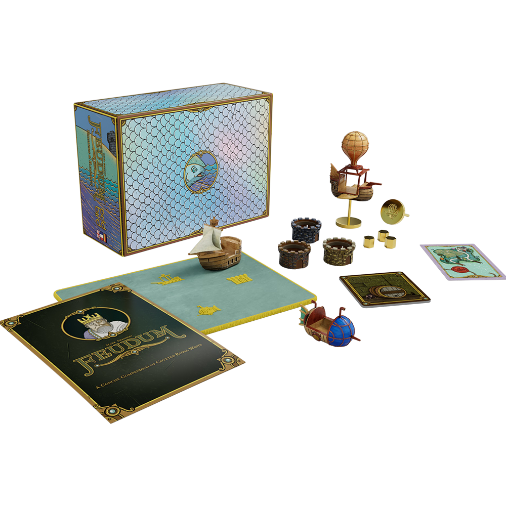 Feudum: Rudders & Ramparts Expansion (Kickstarter Edition) (Preorder)