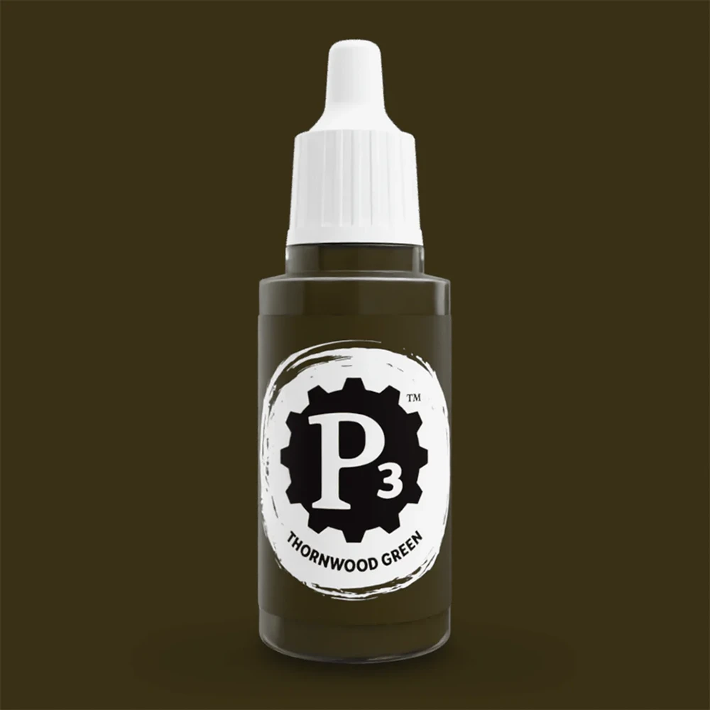 P3 Paint: Thornwood Green (18ml) (New Arrival)