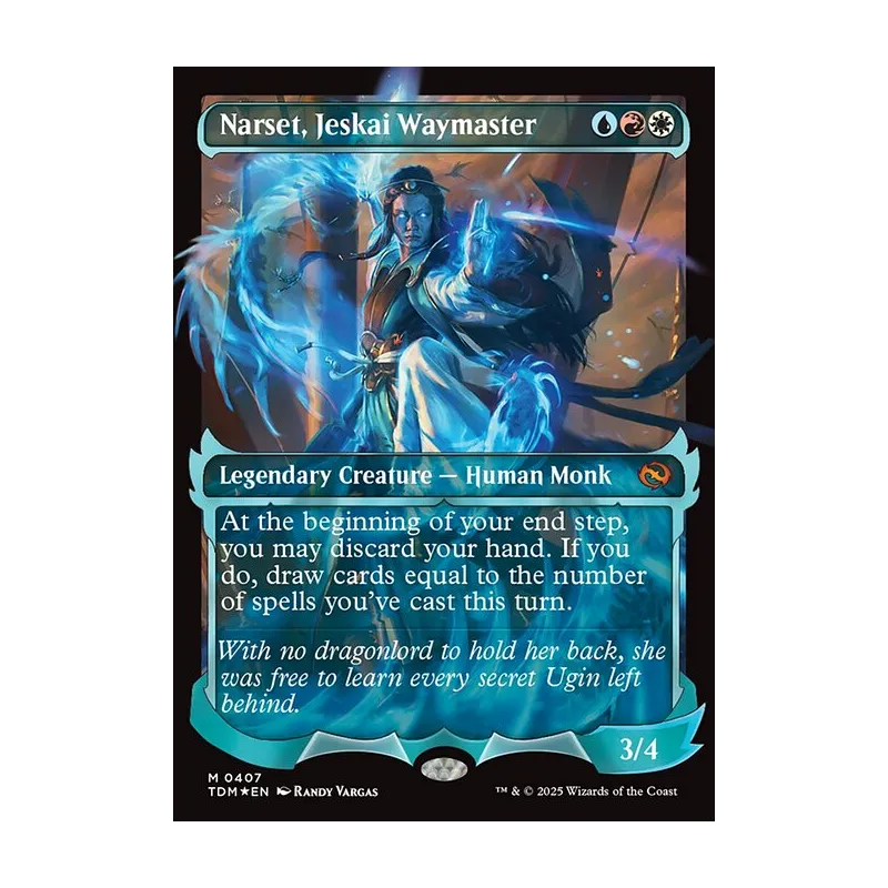 Narset, Jeskai Waymaster (Showcase) - Tarkir: Dragonstorm (Foil Near Mint)