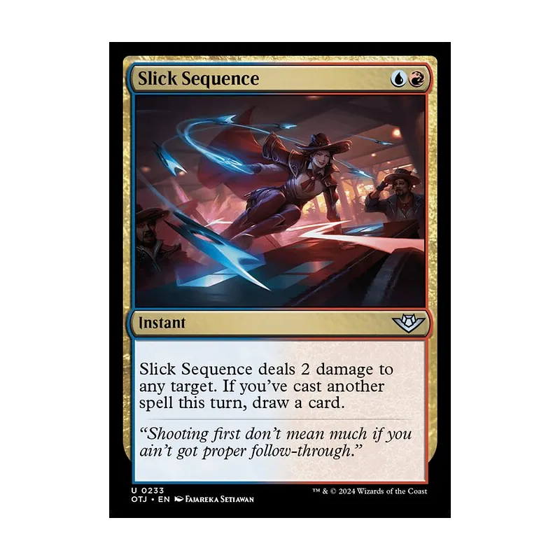 Slick Sequence - Outlaws of Thunder Junction (Near Mint)