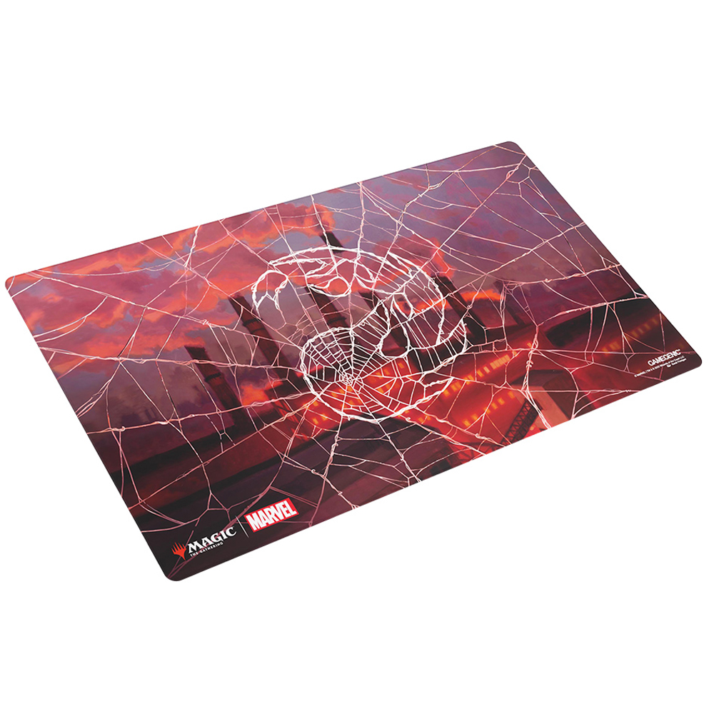 MTG Shiny Playmat: Marvel's Spider-Man - Mountain (Preorder)