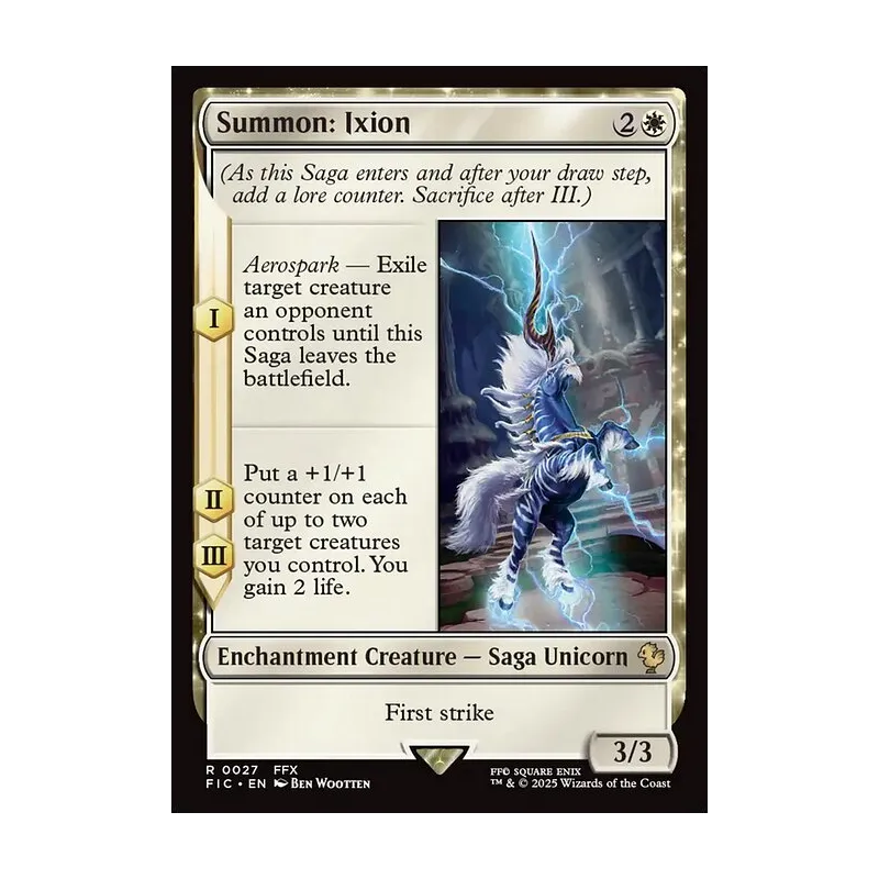 Summon: Ixion - Final Fantasy Commander (Near Mint)
