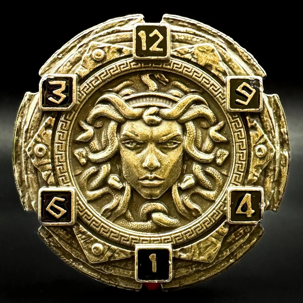 FlipDie Metal Dice Coin Set: Seven Realms (7) (New Arrival)