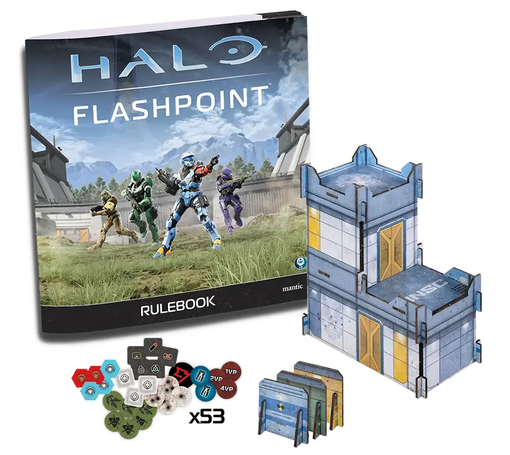 Halo: Flashpoint - Game Rulebook Pack (Preorder)