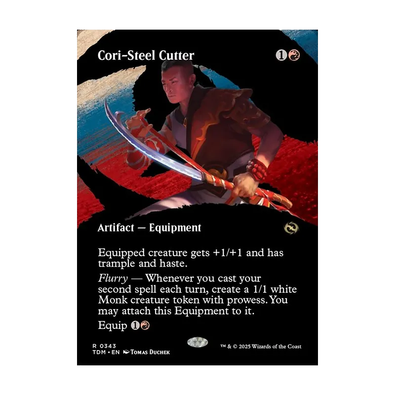 Cori-Steel Cutter (Borderless) - Tarkir: Dragonstorm (Near Mint)