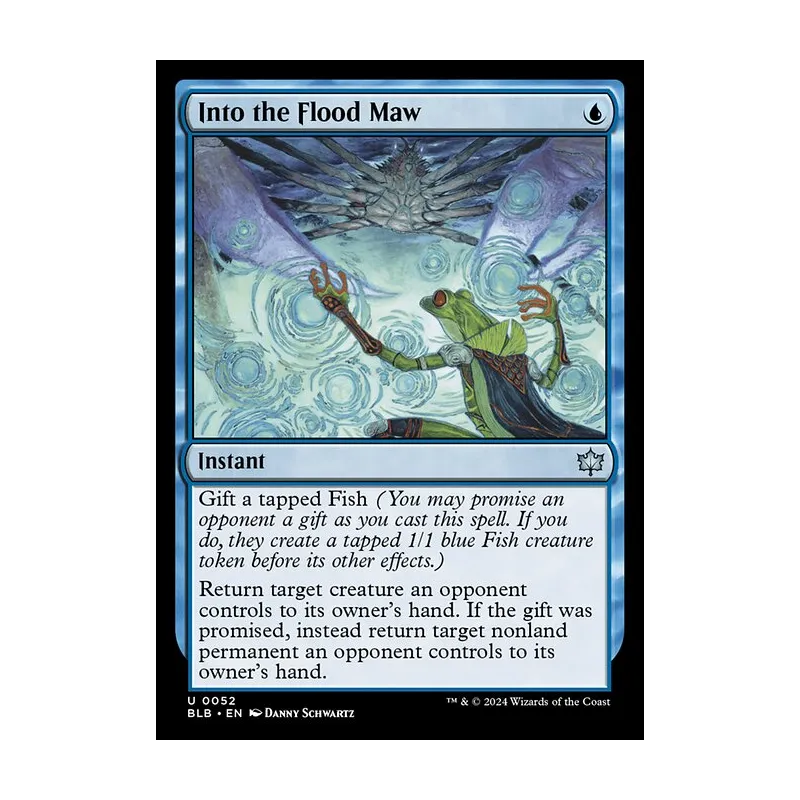 Into the Flood Maw - Bloomburrow (Near Mint)