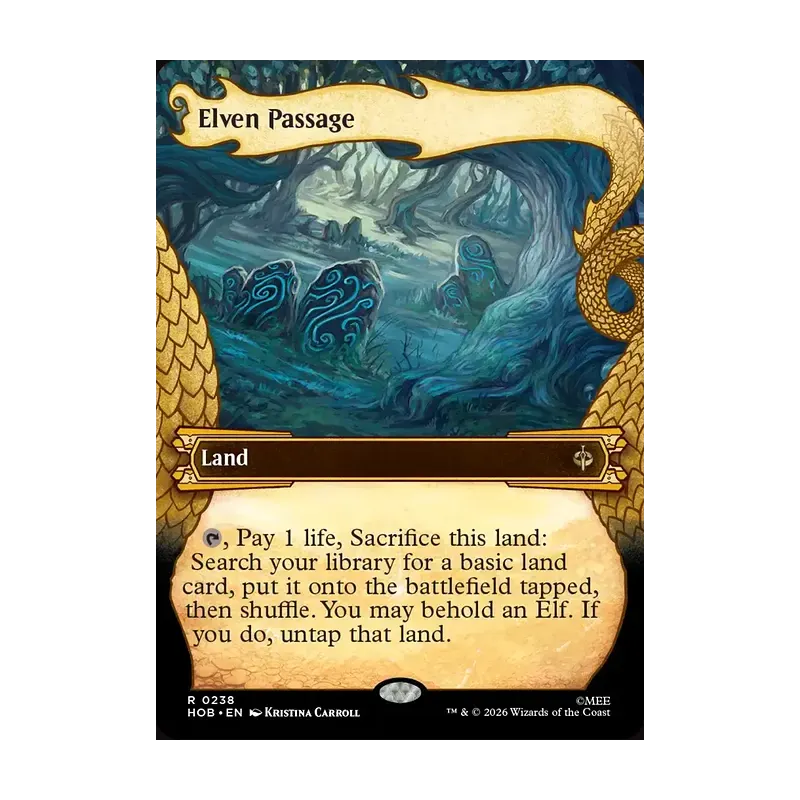 Elven Passage (Showcase) - The Hobbit (Near Mint)