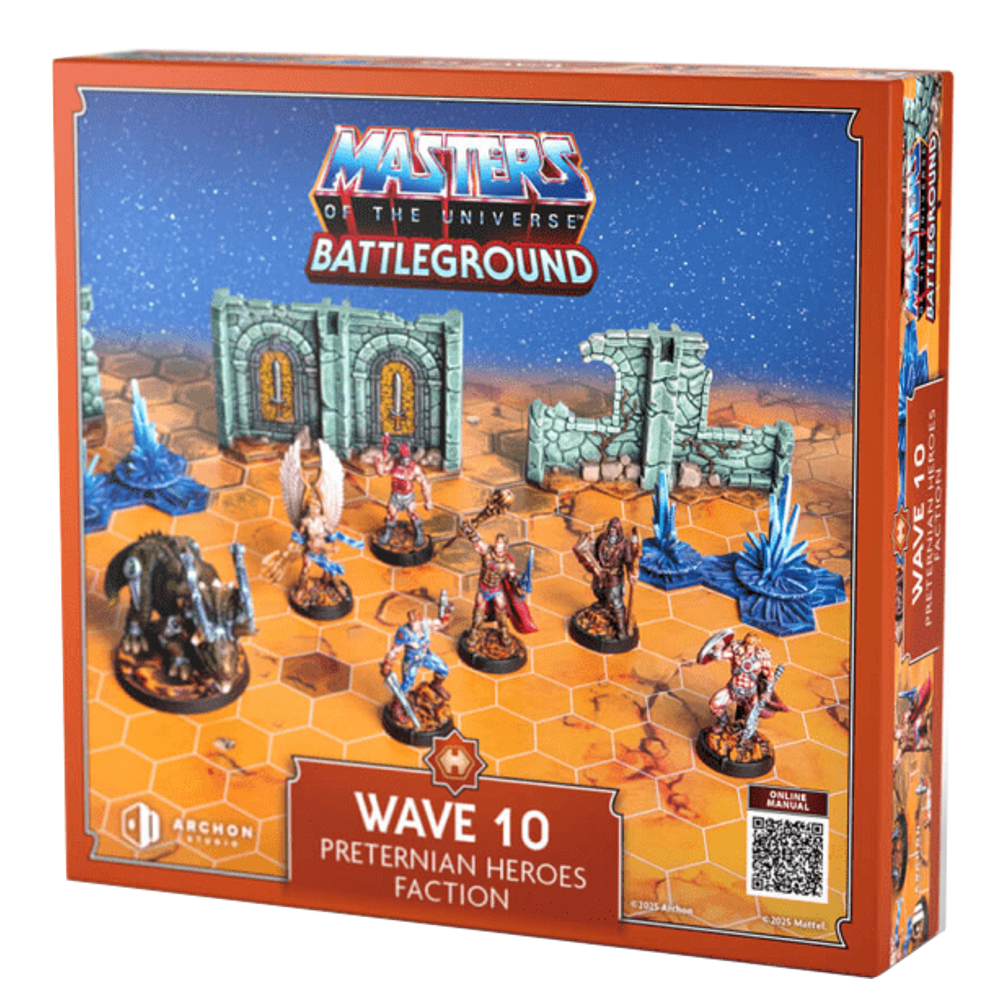 Masters of the Universe: Battleground: Wave 10 - Preternian Heroes Faction (Preorder)