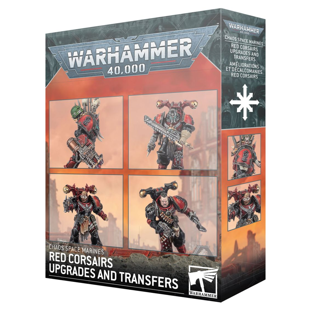 Warhammer 40K: Chaos Space Marines - Red Corsairs Upgrades & Transfers (Preorder)