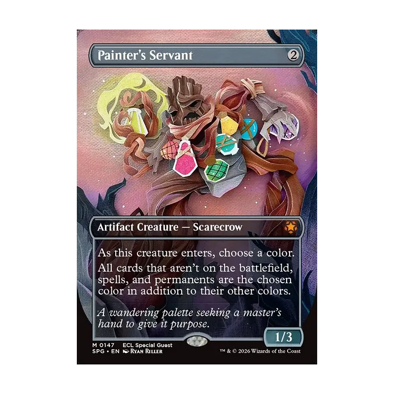 Painter's Servant (Borderless) - Special Guests (Near Mint)