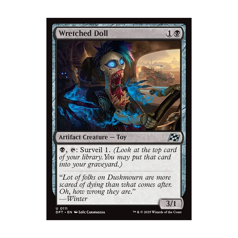 doll cards mtg Commander Deck EDH Deck Arabella, Abandoned 100 Magic Custom Deck Duskmourn Boros Combat Stuffy Doll is indestructible Wretched Doll | Aetherdrift MTG