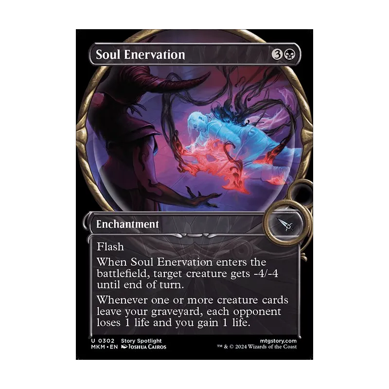Soul Enervation (Showcase) - Murders at Karlov Manor (Near Mint)