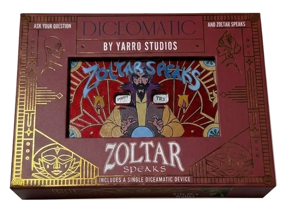 Diceomatic Single Decision Spinner: Zoltar Speaks (Preorder)