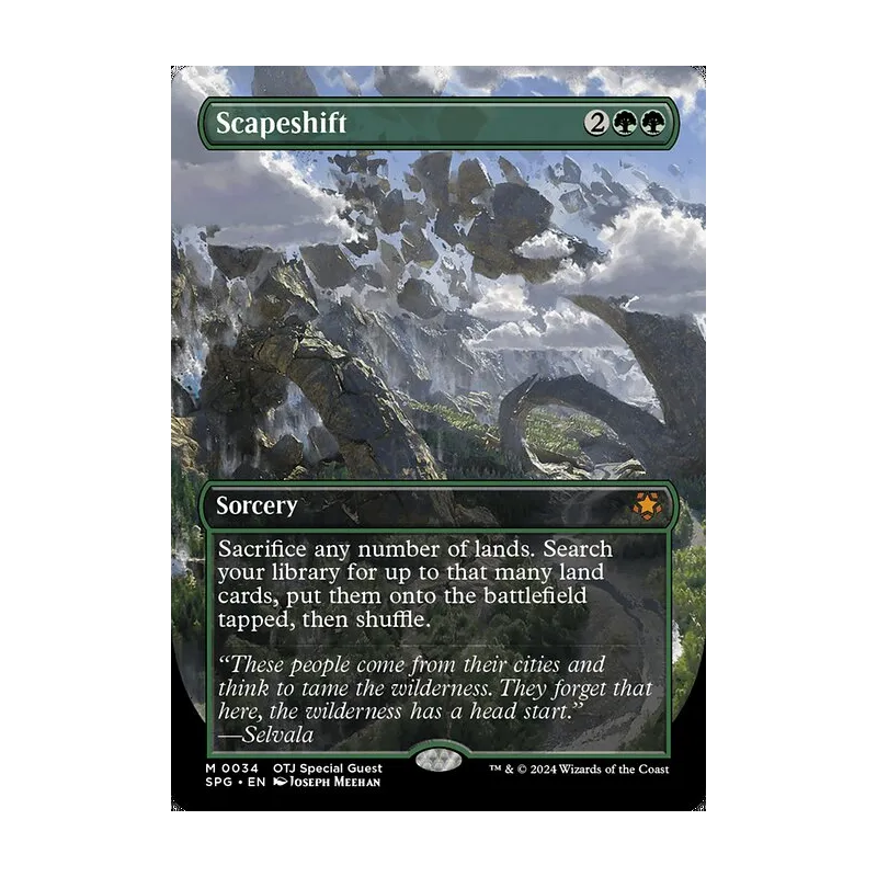 Scapeshift (Borderless) - Special Guests (Near Mint)
